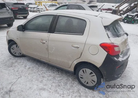 2017 Mitsubishi Mirage Es из США, поврежденный, VIN ML32A3HJ5HH018191